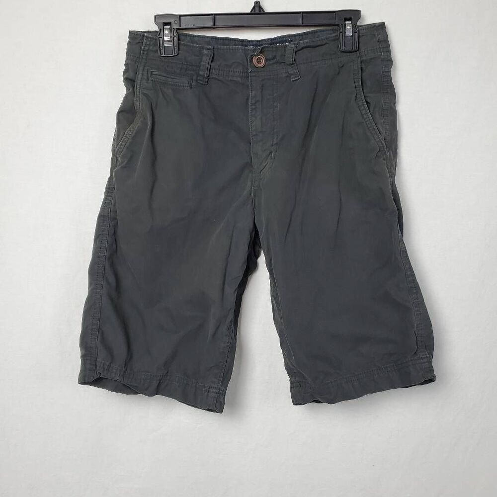 American Eagle 28 x 11 Dark Green Shorts